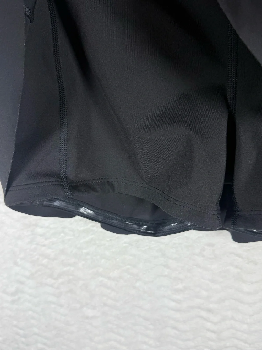 Athleta Ace Tennis Skort 13.5 Black Activewear Skirt Built-in Shorts Womens